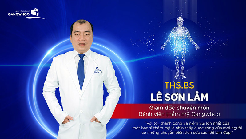 Bác sĩ Lê Sơn Lâm - Giám đốc chuyên môn tại Bệnh viện Thẩm mỹ Gangwhoo
