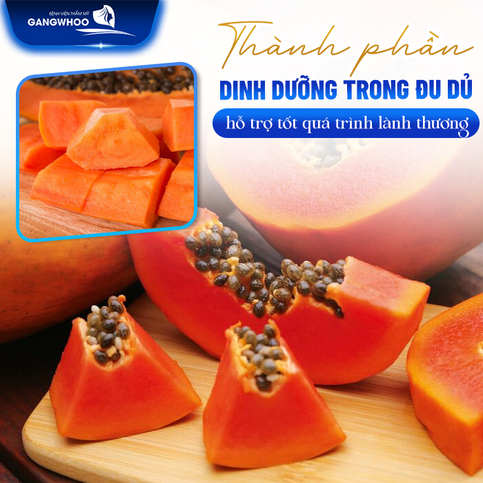 Nâng mũi ăn đu đủ được không? Có ảnh hưởng gì không?