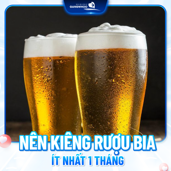 Nâng mũi bao lâu được uống bia? Vì sao nên kiêng?