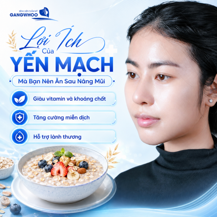 Nâng Mũi Ăn Yến Mạch Được Không? Bác Sĩ Giải Đáp Chi Tiết