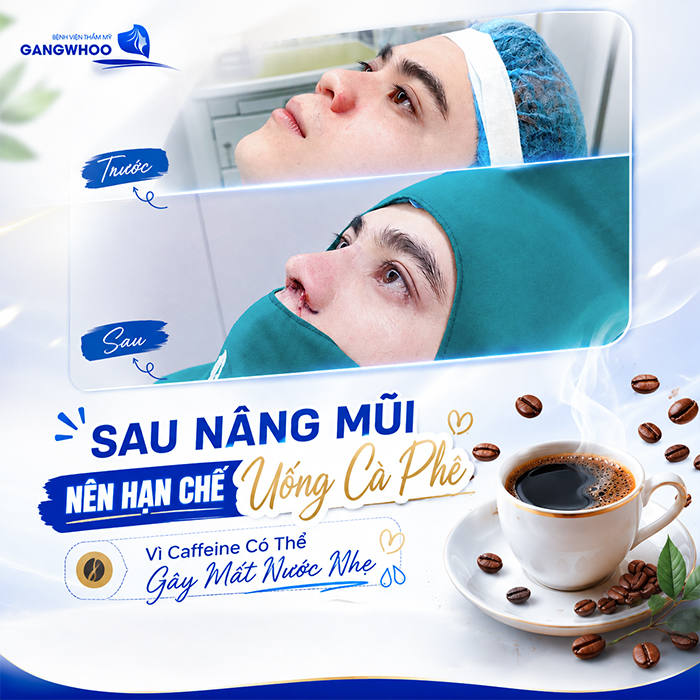 Nâng Mũi Uống Cà Phê Được Không? Bác Sĩ Giải Đáp Chi Tiết Từ Góc Độ Chuyên Môn