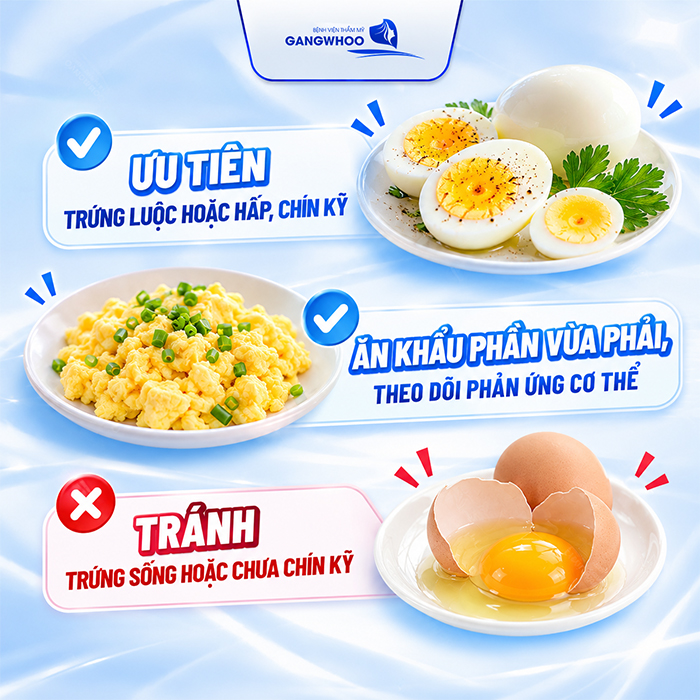 Nâng Mũi Bao Lâu Được Ăn Trứng Gà? Khi Nào Ăn Lại An Toàn?